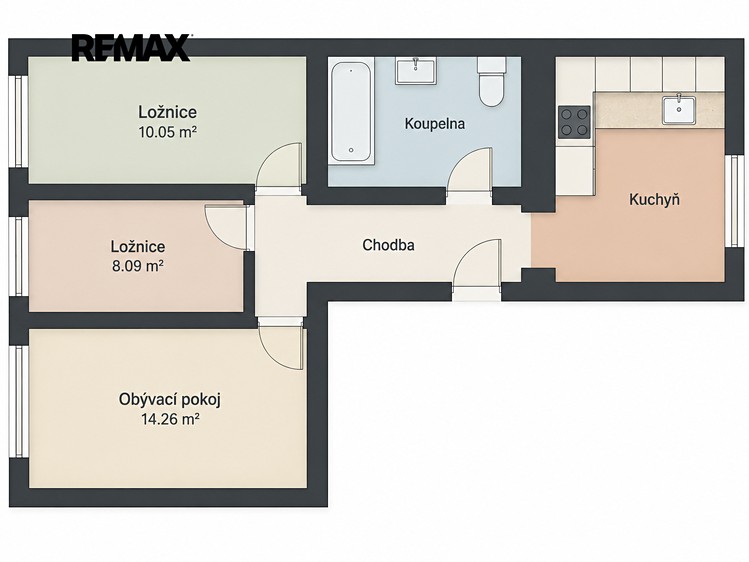 Wohnung 3+1 zum Kauf, 63 m² (16 von 16)