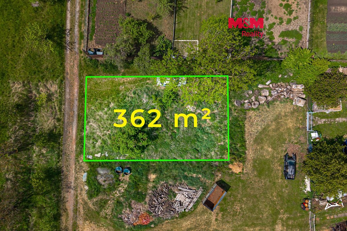 Prodej zahrady 362 m², Oplocany – fotka 1 z 3