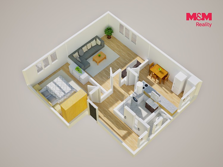 Prodej bytu 2+1, 56 m² (18 z 23)