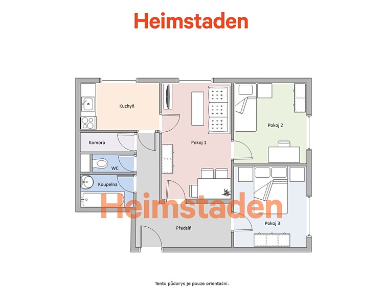 Wohnung 3+1 zur Miete, 75 m² (12 von 12)