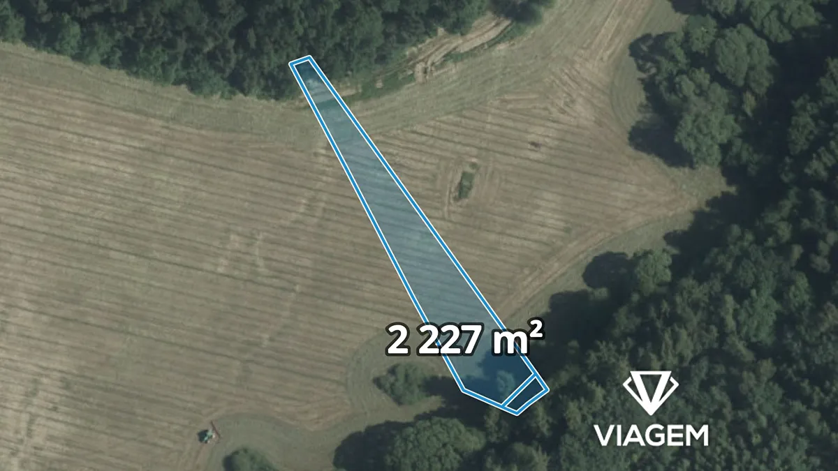 Prodej pole 2227 m²