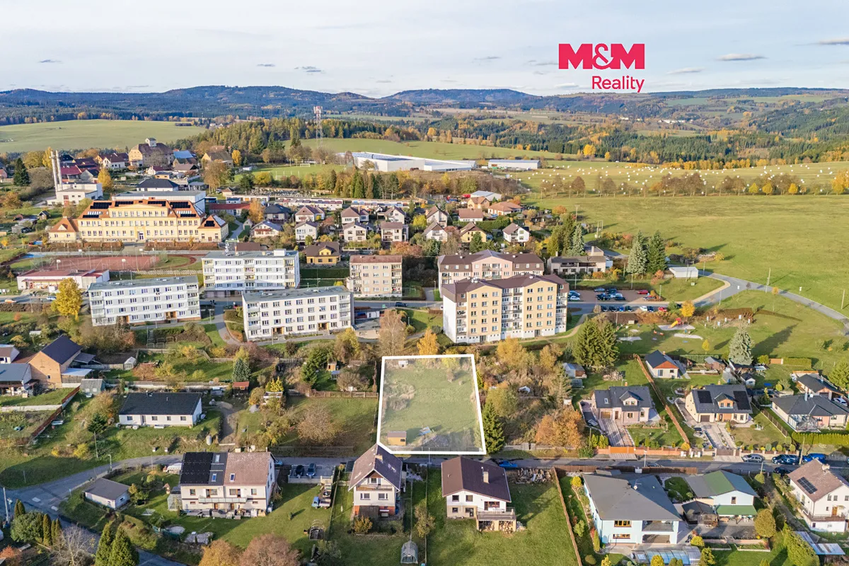 Prodej stavebního pozemku 1257 m²