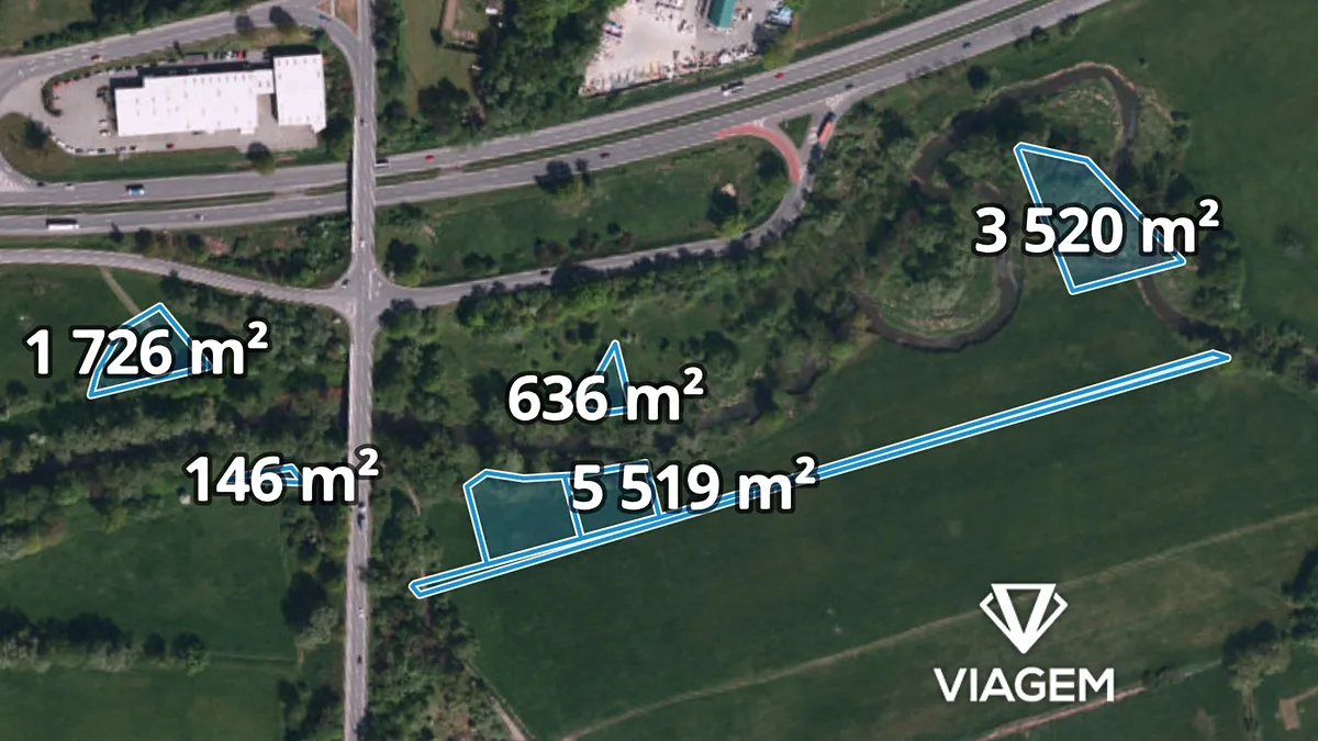 Prodej pole 10121 m²