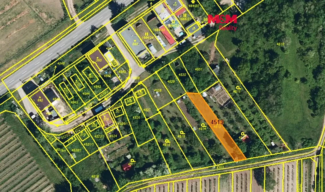 Prodej zahrady 285 m²