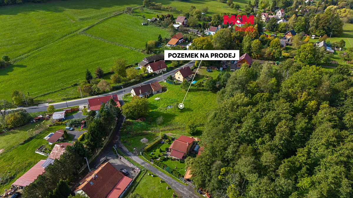 Prodej stavebního pozemku 1761 m²