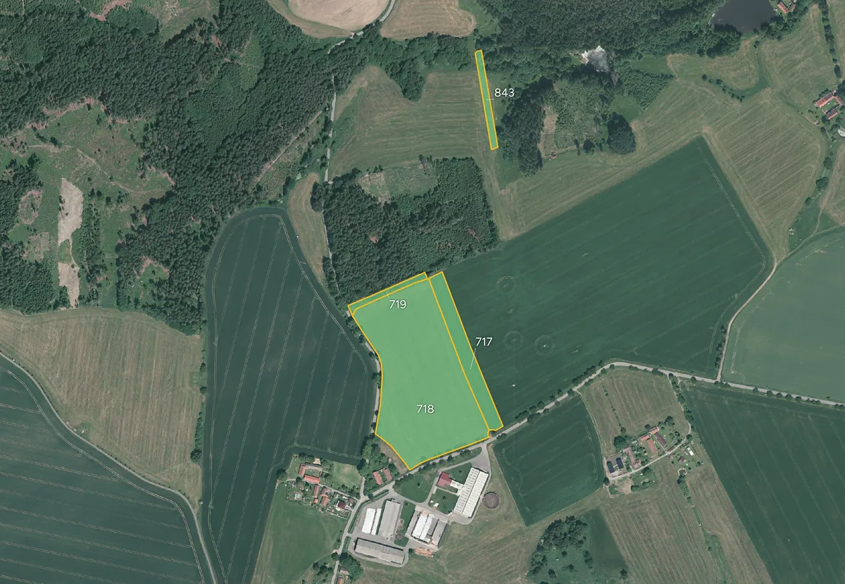 Prodej louky 58460 m²