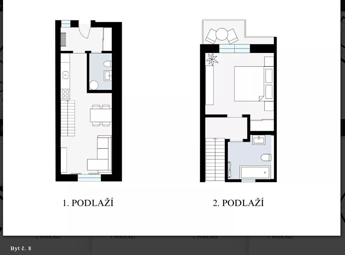 Prodej bytu 2+kk 54 m² – fotografie 2