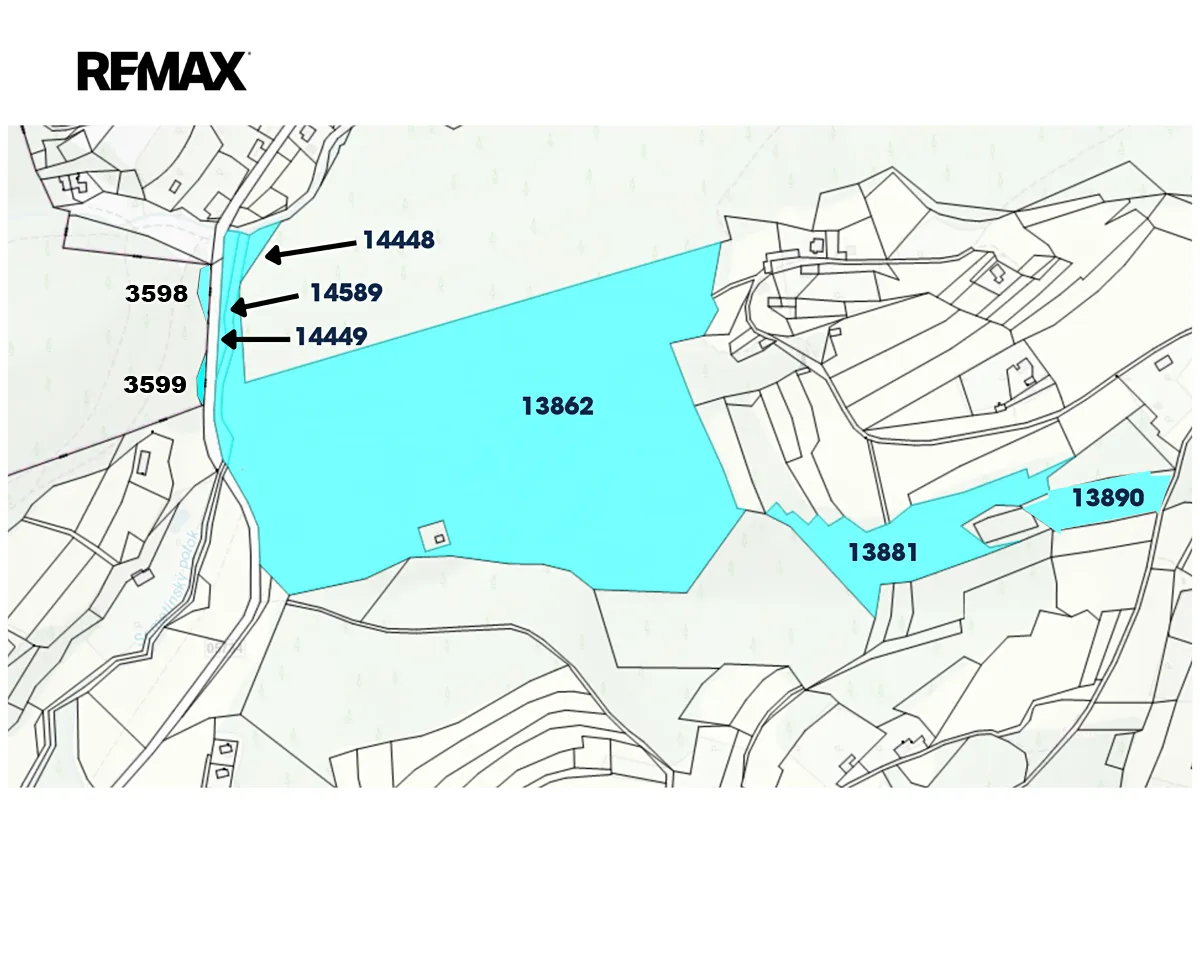 Prodej podílu 125/240 lesa 50199 m²