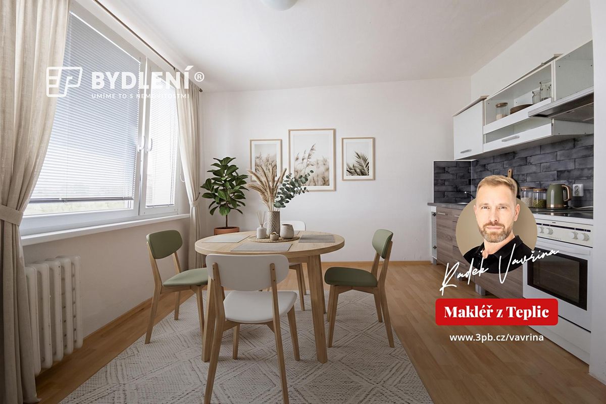 Prodej bytu 1+1 35 m², Krupka – fotka 1 z 3
