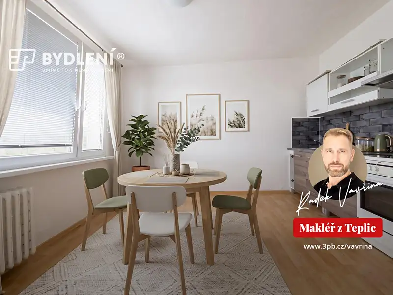 Prodej bytu 1+1 35 m², Krupka – náhled fotky 1