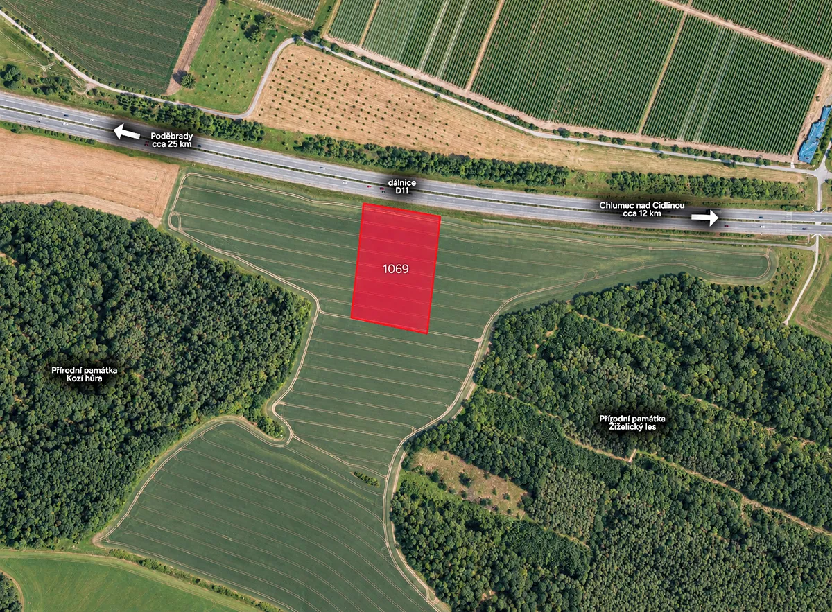 Prodej pole 15323 m²