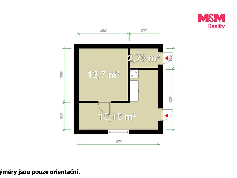 Prodej chaty 30 m², pozemek 30 m², Štěnovice – náhled fotky 2