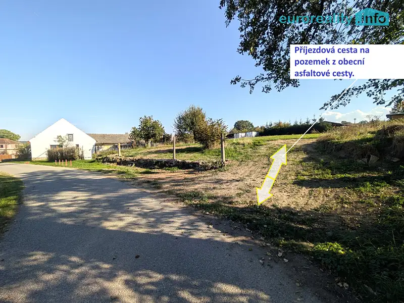 Prodej stavebního pozemku 856 m², Vodňany – náhled fotky 2