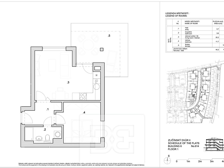 Квартира 2+kk на продаж, 59 м² (11 з 13)