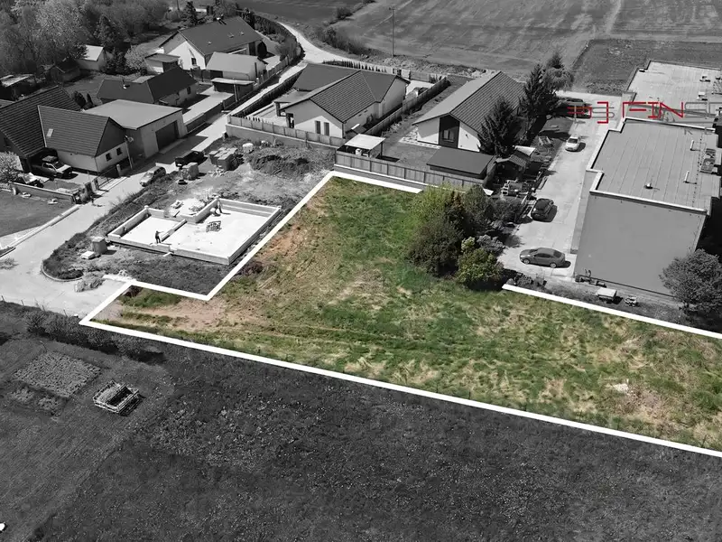 Prodej stavebního pozemku 1313 m², Jedomělice – náhled fotky 3