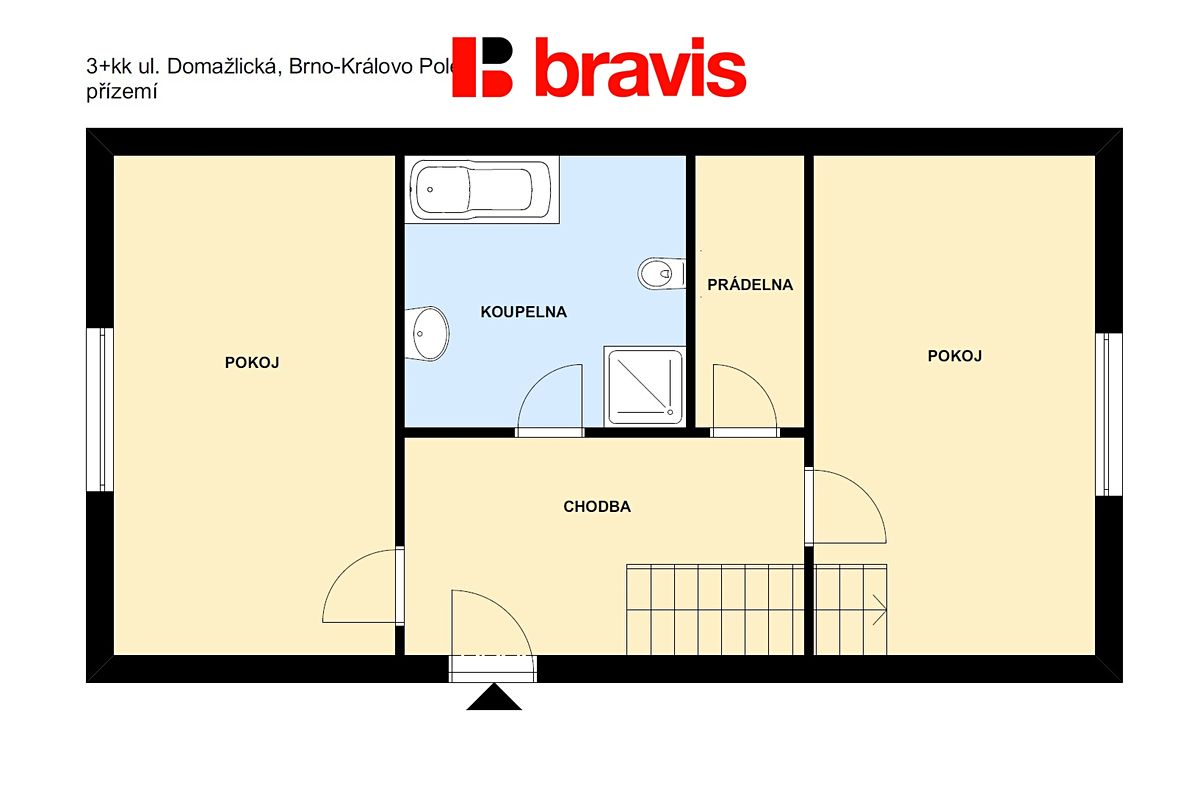 Pronájem bytu 3+kk 85 m² – fotografie 4