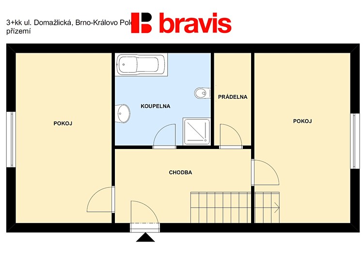 Pronájem bytu 3+kk, 85 m² (4 z 28)