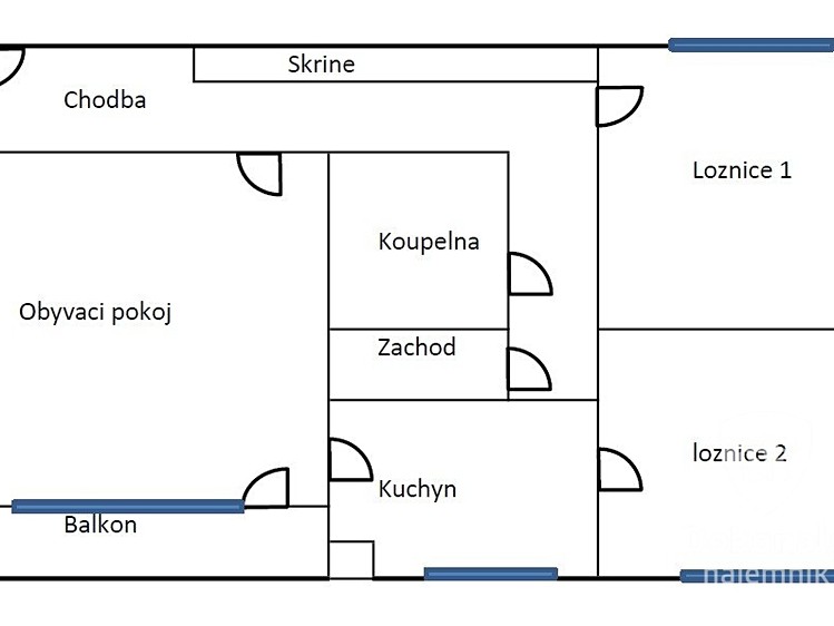 Wohnung 3+1 zur Miete, 78 m² (20 von 20)