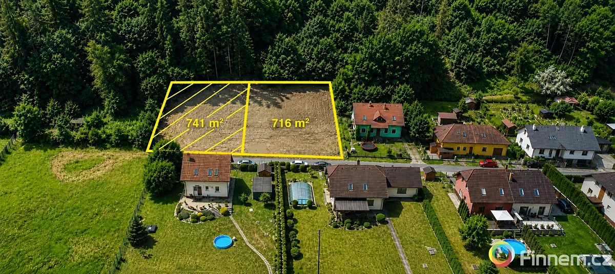 Prodej stavebního pozemku 741 m²