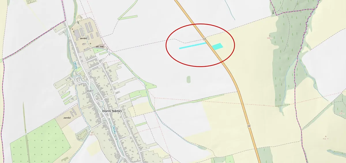 Prodej pole 6804 m²