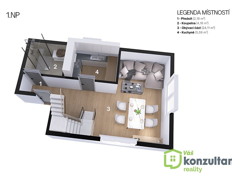 Будинок на продаж, 76 м² (18 з 21)