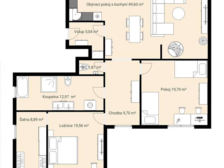 Квартира 3+kk на продаж, 127 м² (25 з 25)