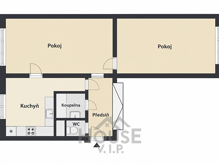 Квартира 2+1 на продаж, 52 м² (28 з 28)