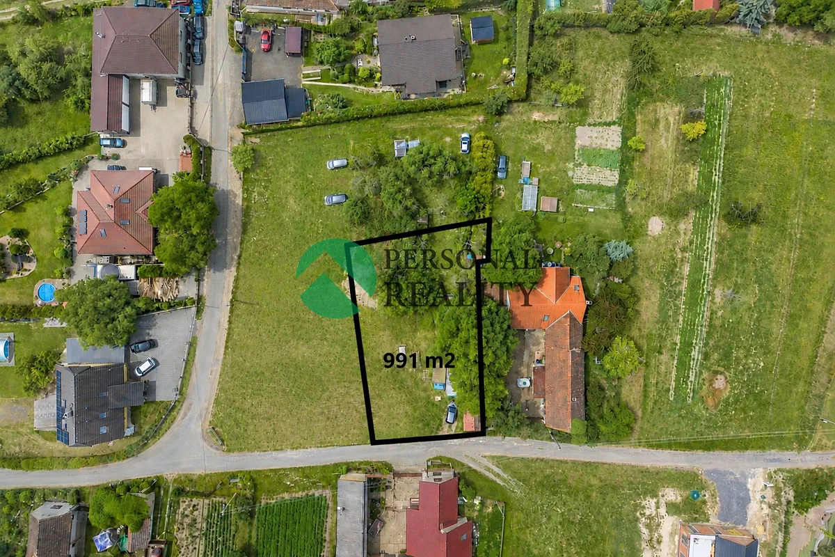 Prodej stavebního pozemku 991 m²