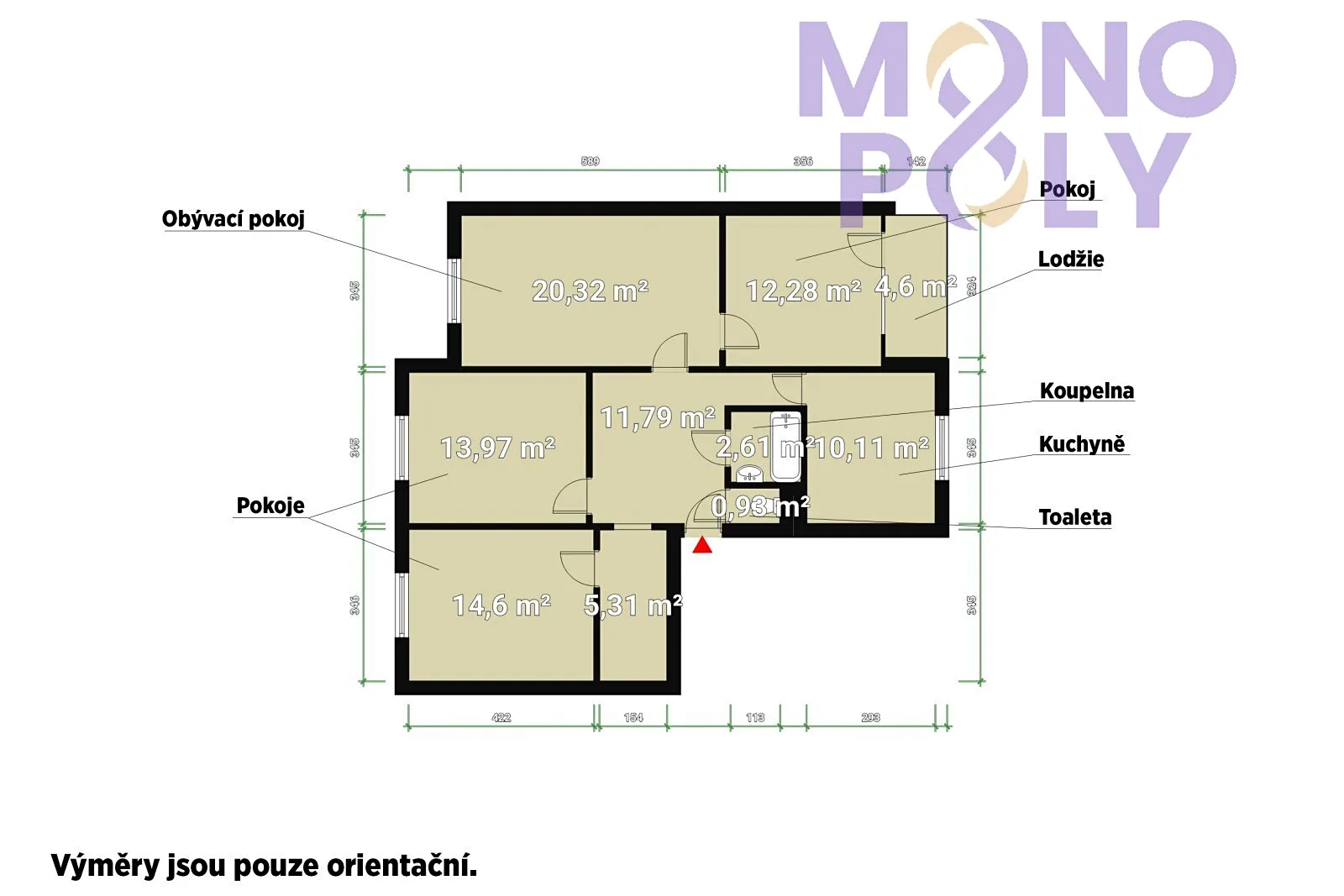 Sdn 005 Prodej bytu 4+1 96 m², Sokolovská, Plzeň - Bolevec • Sreality.cz