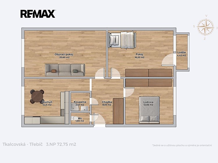Prodej bytu 3+1, 72 m² (4 z 17)