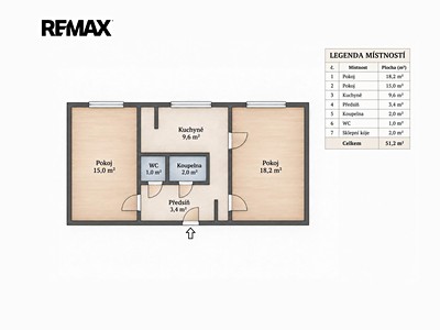 Wohnung 2+1 zum Kauf, 49 m² (2 von 20)