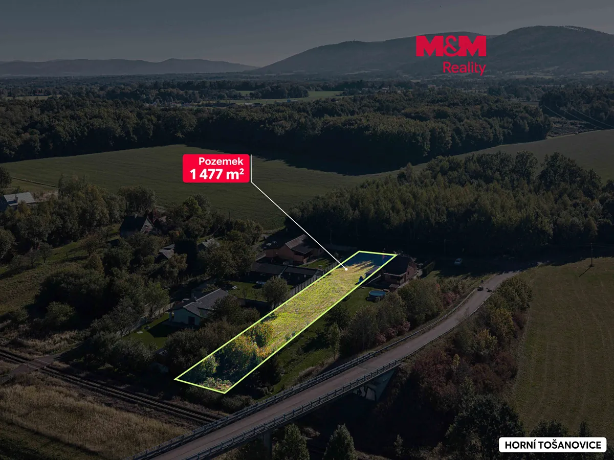 Prodej stavebního pozemku 1477 m²