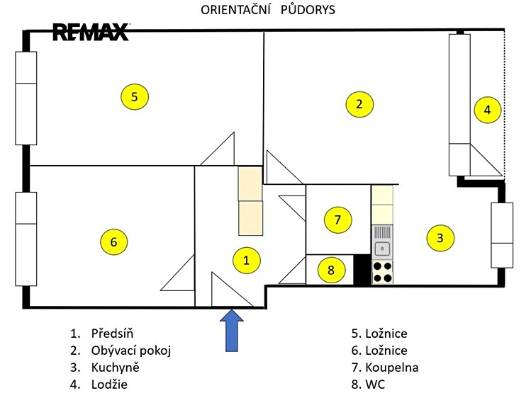 Wohnung 3+1 zum Kauf, 65 m² (5 von 18)