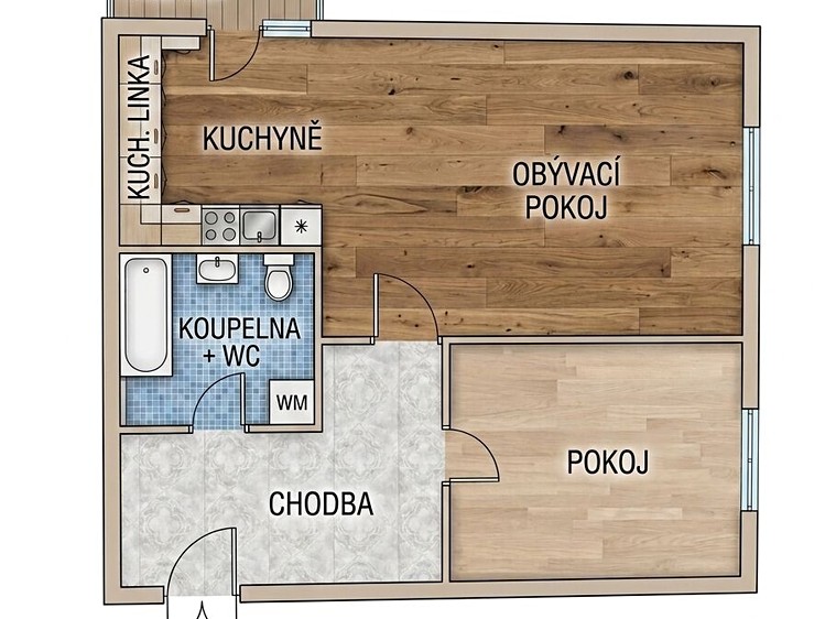Wohnung 2+kk zum Kauf, 53 m² (15 von 15)