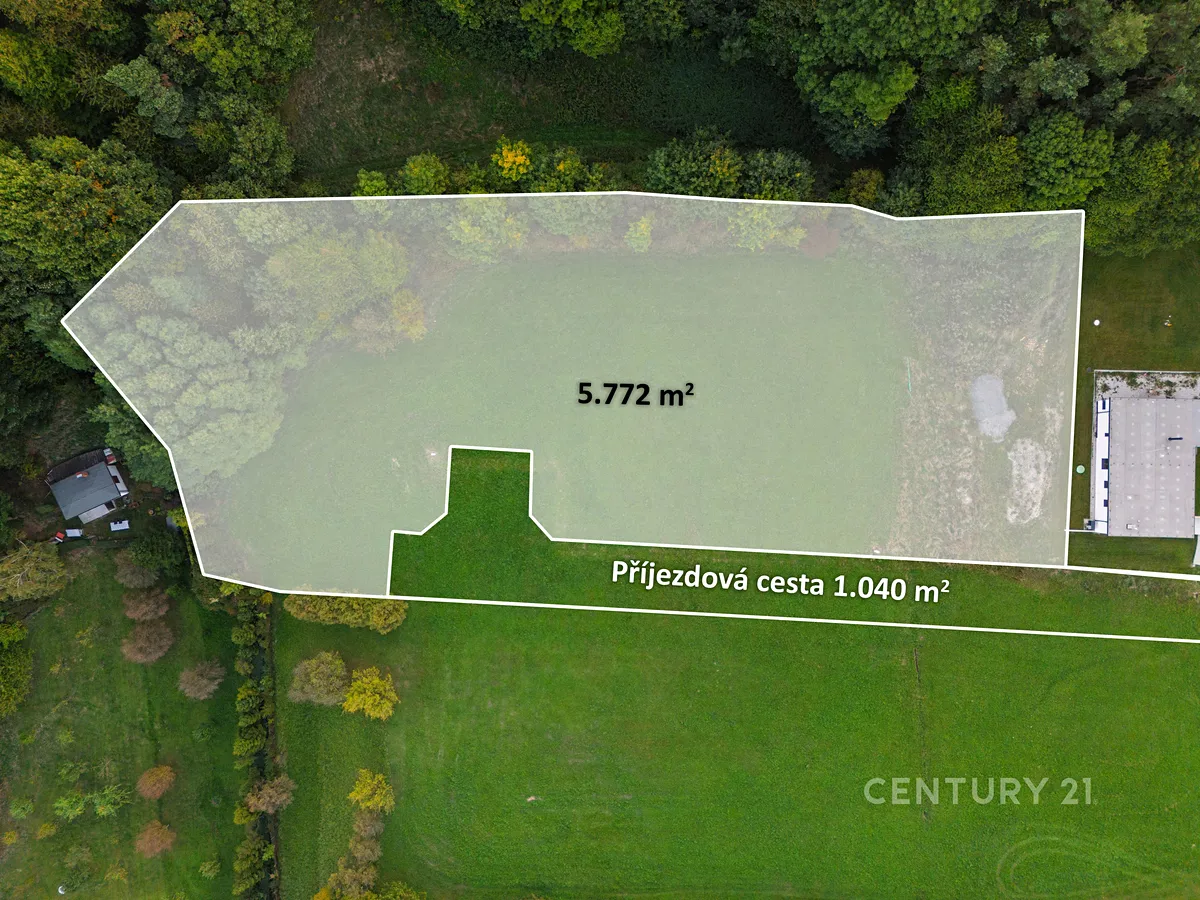 Prodej stavebního pozemku 6812 m²