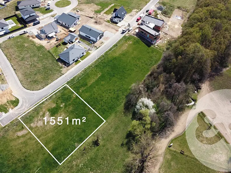 Prodej stavebního pozemku 1551 m², Velká Polom – náhled fotky 2