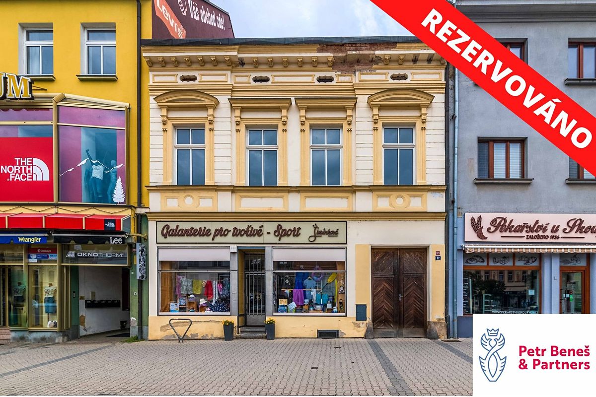 Prodej obchodního prostoru 622 m², Rakovník – fotka 1 z 3