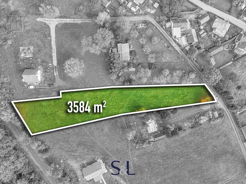 Prodej stavebního pozemku 3584 m², Skalice u České Lípy – náhled fotky 2