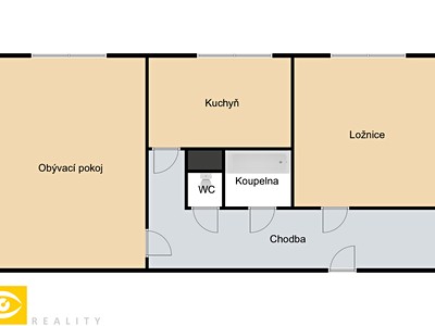Prodej bytu 2+1, 59 m² (2 z 30)
