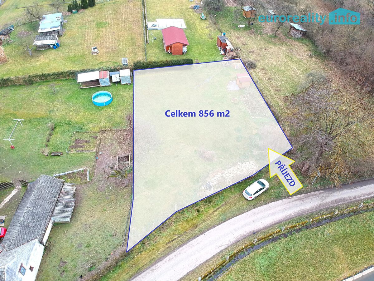 Prodej stavebního pozemku 856 m², Vodňany – fotka 1 z 3