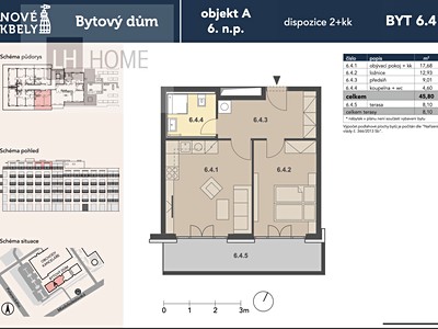 Квартира 2+kk на продаж, 46 м² (2 з 5)