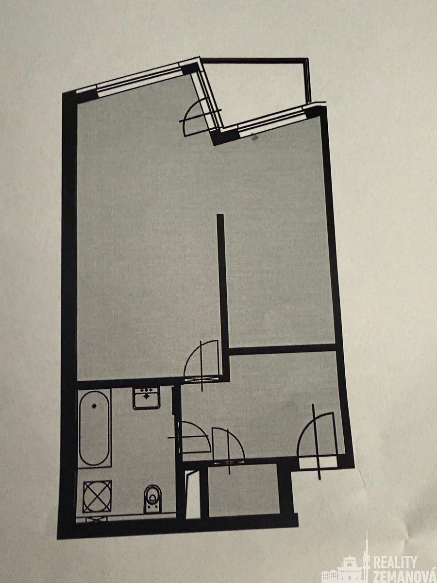 Pronájem bytu 2+kk 54 m² – fotografie 5