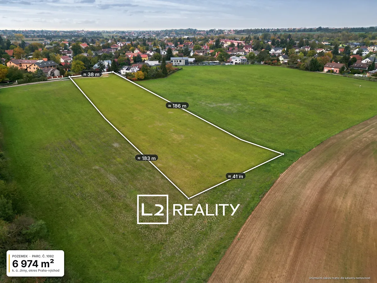 Prodej stavebního pozemku 6974 m²