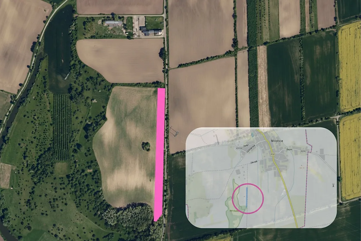 Prodej pole 13952 m²
