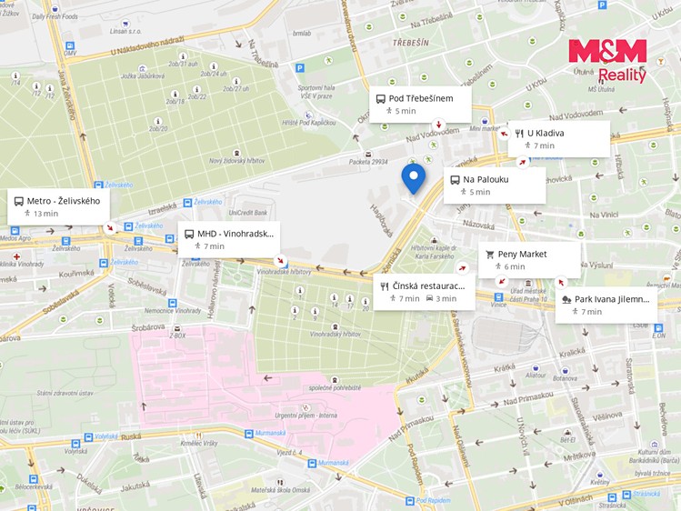 Квартира 1+kk в оренду, 27 м² (26 з 26)