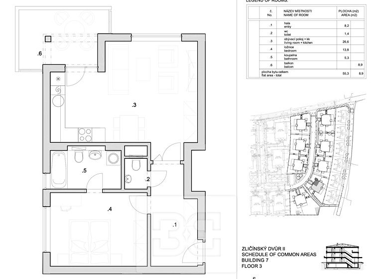 The 2+kk flat for sale, 64 m² (7 of 18)