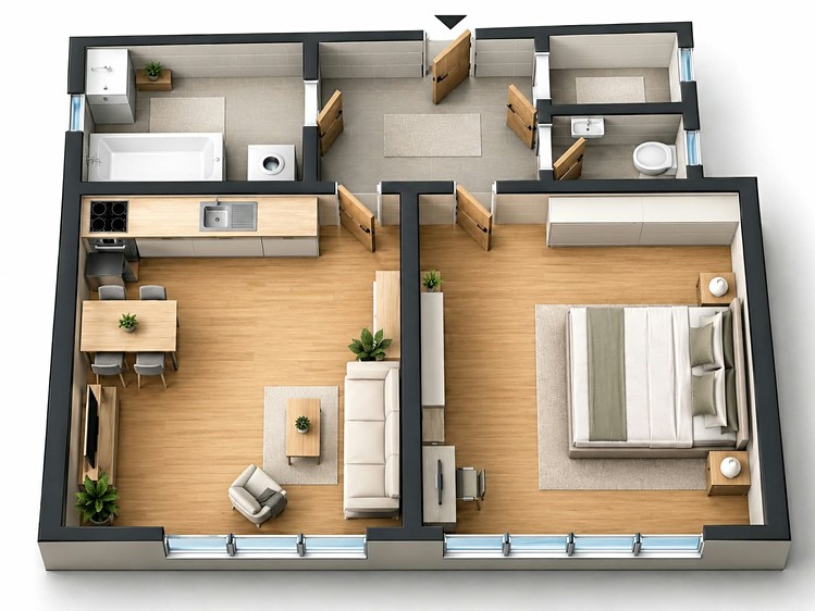 Wohnung 2+kk zum Kauf, 48 m² (17 von 20)