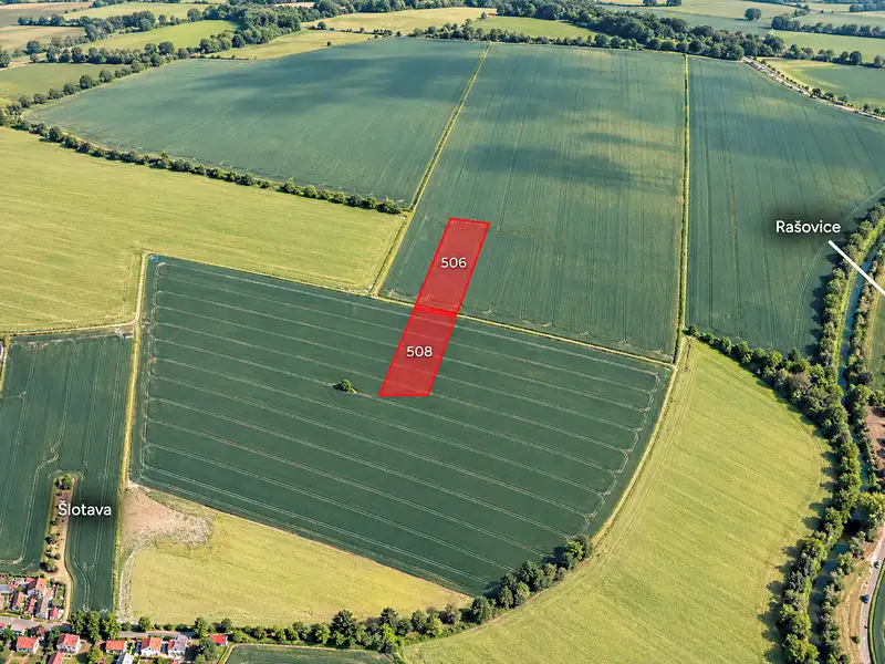 Prodej pole 87385 m², Chleby – náhled fotky 2