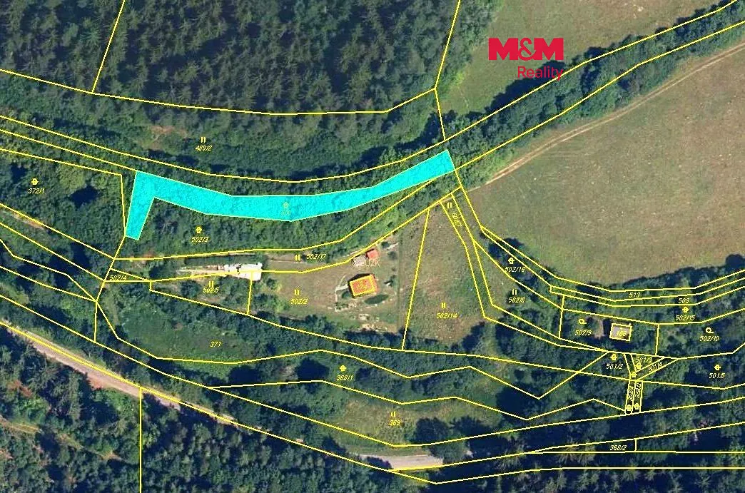 Prodej louky 967 m²