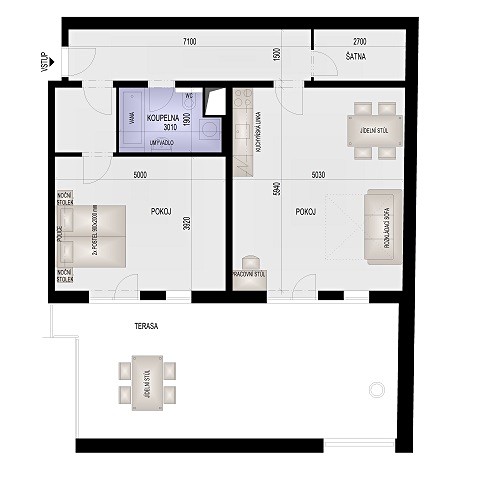 Квартира 2+kk на продаж, 77 м² (4 з 30)